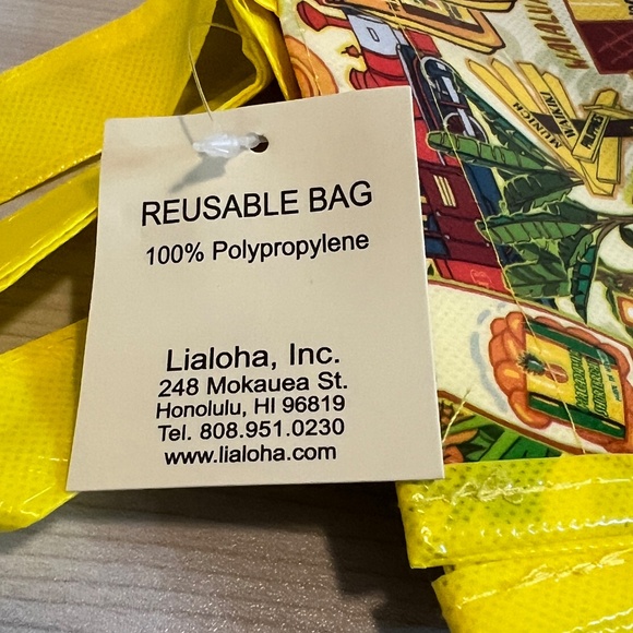 DOLE PLANTATION Hawaii Reusable Shopping Tote Bag - Picture 4 of 4